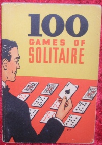 Image for 100 Games of Solitaire Vintage 1939 Games/Gaming Book <b><span style='color:red'>*****FIRST CLASS SHIPPING INCLUDED – DOMESTIC ORDERS ONLY!***** </span></b><span style='color:purple'>
