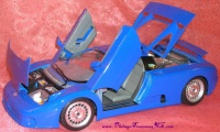 Image for Bburago Bugatti EB110 1:18 1991 Royal Blue Diecast Model Car Replica Toy Made in Italy <b><span style='color:red'> *****PRIORITY MAIL SHIPPING INCLUDED – DOMESTIC ORDERS ONLY!***** </span></b><span style='color:purple'>
