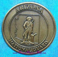 Image for Arizona National Guard “Excellence” Medal-Challenge Coin with “War Mother’s” Flag <b><span style='color:red'> *****FIRST CLASS SHIPPING INCLUDED – DOMESTIC ORDERS ONLY!***** </span></b><span style='color:purple'>