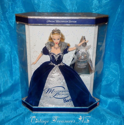 millennium princess barbie 2000 value