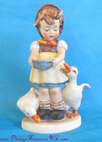 Image for Hummel-Goebel ‘Be Patient’ Tmk 5 Last Bee Mark Vintage ca 1970-1976 Girl with Geese Figurine <b><span style='color:red'> *****PRIORITY MAIL SHIPPING INCLUDED – DOMESTIC ORDERS ONLY!***** </span></b><span style='color:purple'>