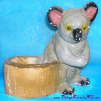 Image for Koala Bear Planter Mexican Pottery Vintage ca 1940s-1960s <b><span style='color:red'> *****PRIORITY MAIL SHIPPING INCLUDED – DOMESTIC ORDERS ONLY!***** </span></b><span style='color:purple'>