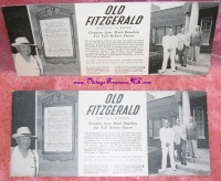 Image for Old Fitzgerald Bourbon Whiskey Vintage ca 1940s-1950s Promotional Advertising Giveaway Ink Blotters Set <b><span style='color:red'> *****FIRST CLASS SHIPPING INCLUDED – DOMESTIC ORDERS ONLY!***** </span></b><span style='color:purple'>