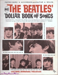 Image for Beatles' Dollar Book of Songs Vintage 1964-1965 Sheet Music Songbook <b><span style='color:red'> *****FIRST CLASS SHIPPING INCLUDED – DOMESTIC ORDERS ONLY!***** </span></b><span style='color:purple'>